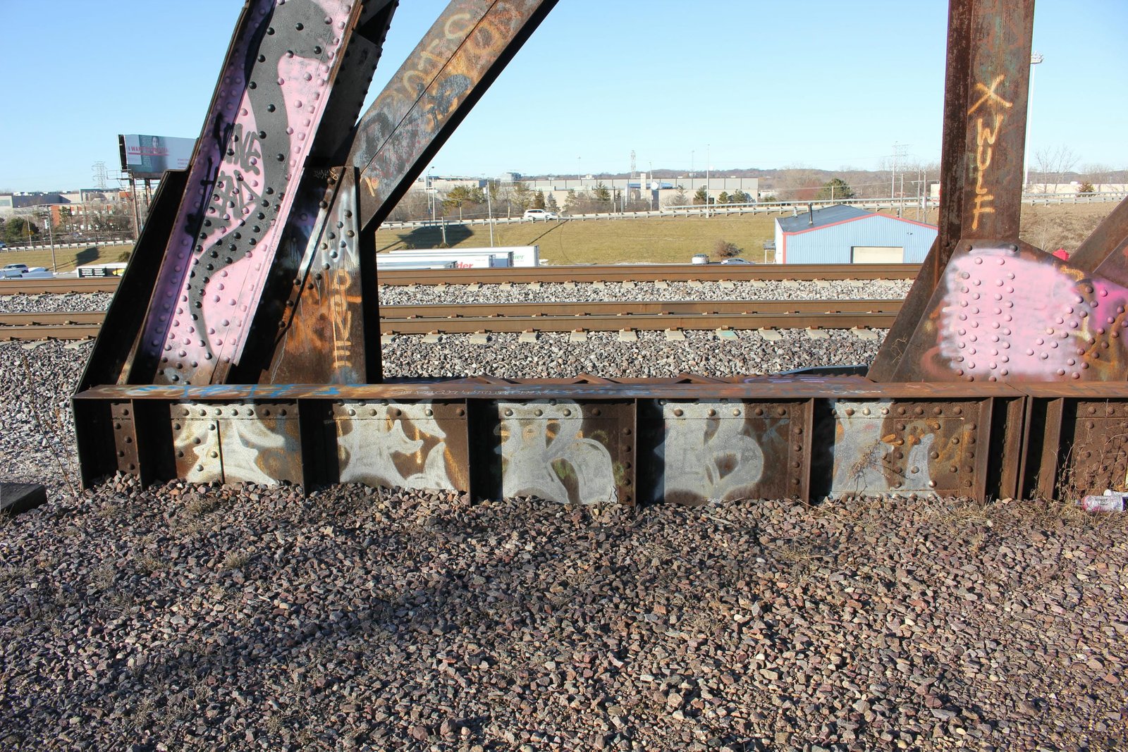 Details of ballast channel